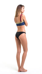 Retro Block Tube Top